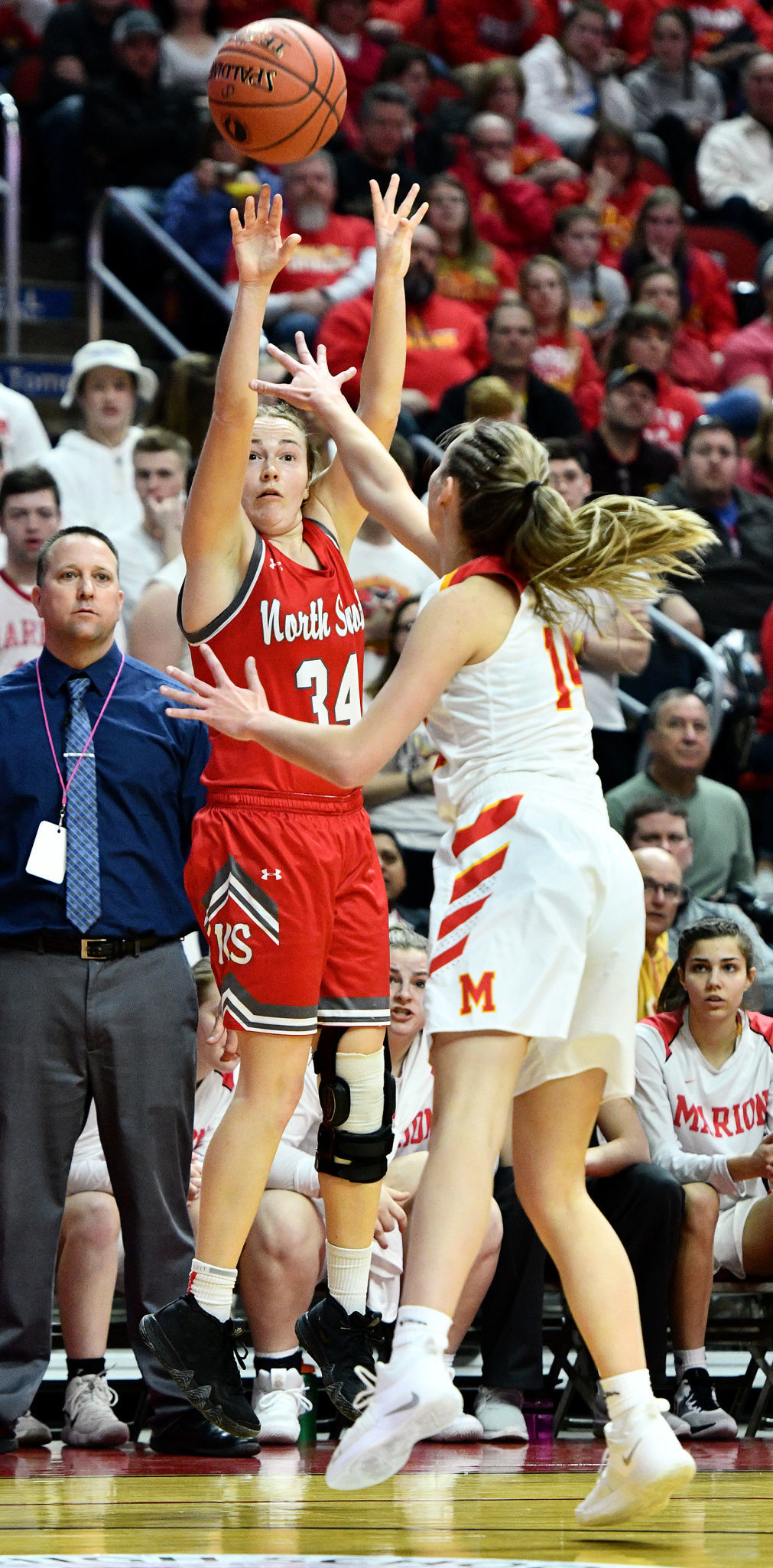 North Scott vs Marion girls state basketball